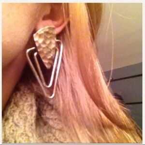 Vintage 80s earrings